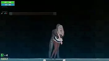 Reproducir Pretty maid hentai teniendo sexo con monstruos hombres en dungeon y maid hentai gameplay