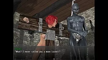 Riproduci Catturato dagli elfi oscuri, parte 1 del gameplay di ritorno di Arachna - è arrivato un nuovo schiavo!