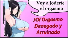 Jouer Joi a ruiné et refusé l'orgasme, tu vas te faire baiser